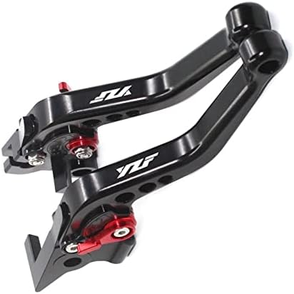 TOKAC Handbrake Motorcycle Accessories Short Brake Clutch Levers for Yamaha YZF-R6 YZF R6 YZFR6 1999-2004 Multicolor (Color : Black-A)