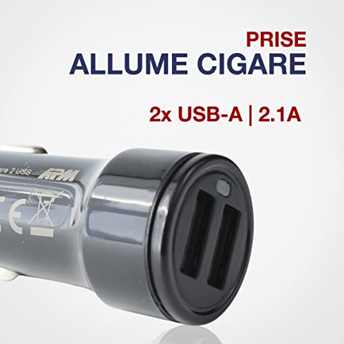 APM 570330 - Caricatore accendisigari 2 Usb 3,1 A
