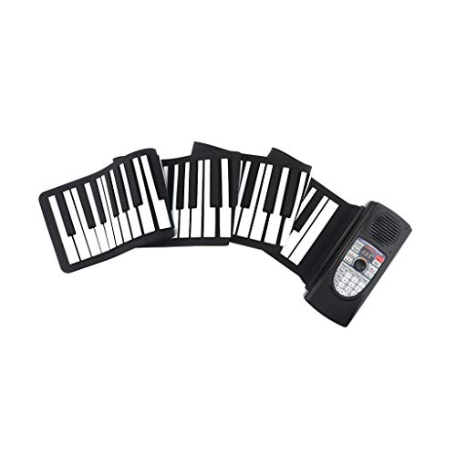 HMTOHL 88 Touches Roll Up Piano Rechargeable Électronique Silicone Flexible Clavier Orgue Haut-Parleur Intégré Support… - Les Beatles, Paul McCartney, John Lennon, RIngo Starr, George Harrison HMTOHL 88 Touches Roll Up Piano Rechargeable Électronique Silicone Flexible Clavier Orgue Haut-Parleur Intégré Support…