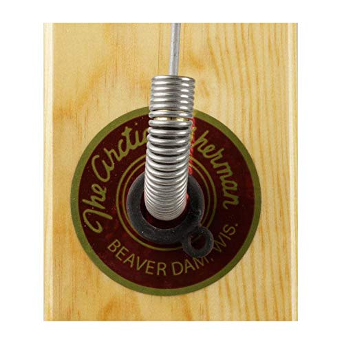 Beaver Dam Ice Fishing Rail Tip-Up In Original Clear Wood Finish - Legendary Ice Fishing Tip-Up Built To Last A Lifetime (Bdtp-Cl) #TOP5