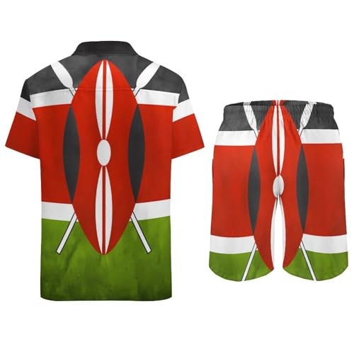 Conjunto de Kenia transpirable de dos piezas con camisa y cortos 6