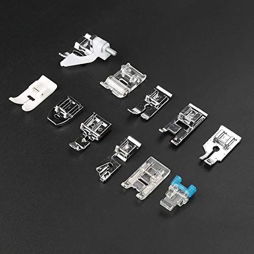 Set de 11 piezas de pies para máquina de coser miniatura 6