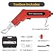 Anbull 100W Rope Cutter Fabric Cutter, Pro Electric Hot Knife Heat Sealer with Adjustable Power, Cutting Tool Kit- with Blades & Accessories (110V/100W)