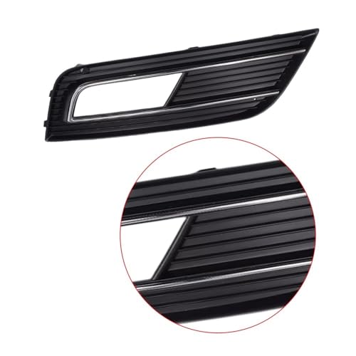 Rejilla antiniebla Audi A4 2.0L con ajuste preciso para parachoques 2013-2016 4