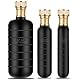YCCOKJJ 3 PCS Abfluss Entstopfung Schwarz Gummi Abfluss Blase Verstopfung zum 2,5 bis 15,2 cm Rohre mit 3/4 Zoll Absperrventil, Löst Hartnäckige Verstopfungen mit Wasserkraft, Rohrreinigungszubehör