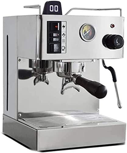 Cafetera Espresso con Molinillo y Medidor de Presión