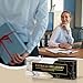 Savilediy Personalized Name Plate for Desk, Custom Acrylic Desk Name Sign, Office Appreciation Gifts for Women Men Coworkers Boss Teacher Employee (B/W Marble)