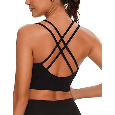 Leversic Padded Yoga Bra for Women Cover
