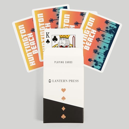 Lantern Press Baraja de 52 naipes tamaño póker miniatura 6