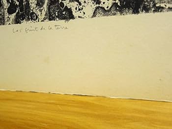 Amazon | ジャンデュビュッフェ版画「Les fruits de la terre