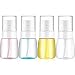 4 Pieces 1 Oz (30ML) Travel Spray Bottles Mist Spray Bottle Fine Mist Spray Bottles Refillable Travel Containers for Skincare Lotion/ Makeup Sprayer/ Perfumes/ Cosmetic