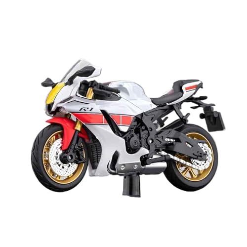 Yamaha YZF R1 modèle miniature moto 1:18 réplique alliage métal moulé sous pression