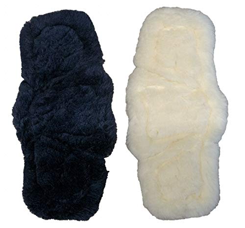 Foto von Stübben Sattelgurt Equi-Soft Polster Farbe Pferdezubehör Lammfell anthrazit, Größe 50-150