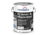 Remmers Revêtement PU pour béton et pavés transparent, 2,5 litres, Peinture pour sol et bé...