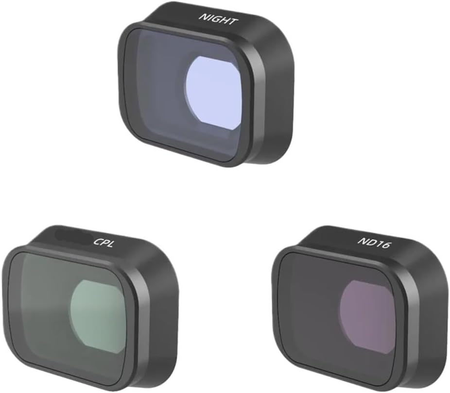 Drone Accessories，Compatible For Mini 3 Pro Camera Lens Filter Spare Parts 4/8/16/32 ND NDPL CPL MCUV Filter Kit For Mini 3 Pro Drone Accessories(CPL ND16 NIGHT)