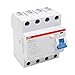 ABB F204AC-25/0.3 Residual Current Device, 480Y/277 VAC, 25 A, 10 kA