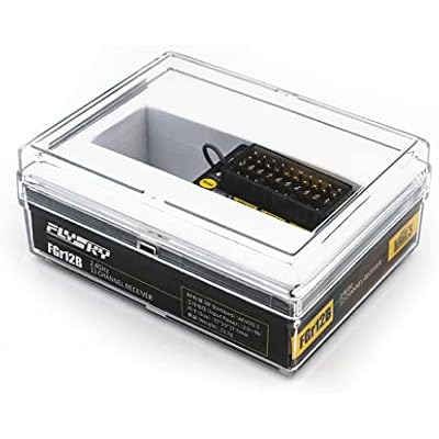 HTLNUZD Flysky FGr12B 12 Channels Control Receiver 2.4GHz PWM/PPM/I-Bus Data Output AFHDS 3 for FS PL18 / NB4 / NB4 Lite / FRM302 RC Car Boat Vehicle Transmitter