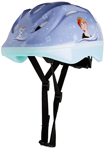 Casque de protection vélo enfant Disney Frozen La Reine des Neiges Taille S 52 / 56 cm
