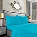 Mocassi King Sheet Set - Luxury Hotel 1800 Thread Count Bedding Sheets & Pillowcases - Ultra Soft Breathable & Cooling Bed Sheets - Deep Pocket - Wrinkle Resistant - 4 Piece Set - King, Teal