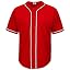 White-black Stripe Red Jersey