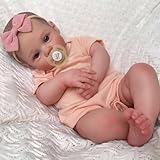 JIZHI Reborn Bambola Femmina da 17 Pollici, Bambole Neonata...