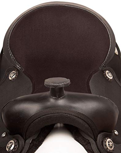 Acerugs Western Horse Saddle TACK Comfortable Pleasure Trail Show 14" 15" 16" 17" 18" Light Weight (16")