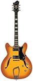 hagstrom viking ii 1 Stück Hagstrom Viking Deluxe Amber Burst E-Gitarre