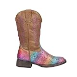 ROPER Girl's Glitter Rainbow (Toddler/Little Kid) Tan 2 Little Kid M