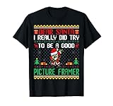Picture Framer Christmas Gifts T Shirt