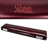 Paititi Mahogany Wood B foot Flute Hard Case French Style High Quliaty 17 Hole Flute Case
