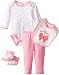 BON BEBE Baby-Girls Newborn Little Sweetheart Set with Bodysuit and Leggings