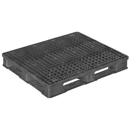 Pallet, Black, 6-3/4" H, 40" W, 48" L