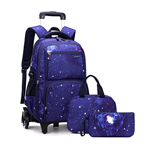 Mochilas com rodinhas para meninos e crianças, mochila com rodinhas para escola, meninos, mochila co