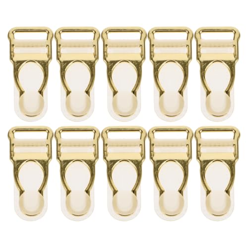 Clips porte-jarretelles en métal VILLCASE, attaches durables pour finitions soignées
