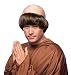 Rubie's Costume Monk Wig with Tonsure, Brown, One Size