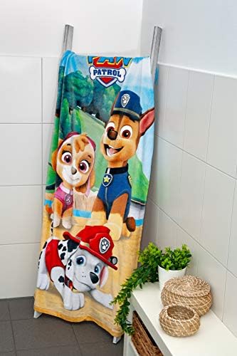 Herding PAW PATROL Bath Towel, 150 x 75 cm, Cotton, Multicoloured
