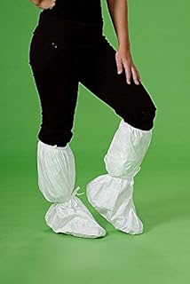 Elastic Tops, PVC Sole - Boot Covers 100 Pairs/cs Universal (3 Cases)