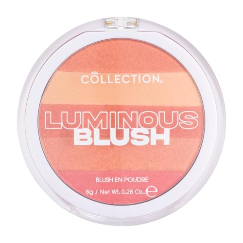 Image of Collection Cosmetics Luminous Blush, Seamless Blending, Long Lasting Glow, Powder Blush, Vegan Suitable, 9g