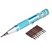 9 in 1 Disassembly Precision Screwdriver Set Pen Style Pocket Repair Tools with 5 Point Pentalobe Phillips Torx T4 T5 T6 T8 for Cellphone iPhone Laptop Macbook