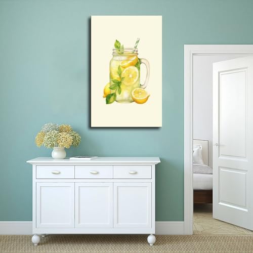 Art mural tropical haut de gamme poster palmier et surf grand format - 4