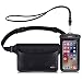 BROTOU Universal Waterproof Waist Pouch and Phone Case IPX8 Waterproof Dry Bag for Outdoor Activities Underwater Snorkeling Boating Swimming Fishing Sailing Beach Water Parks - Set