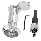 Xiciki Judas de Porte 200 Degrés, Judas Grand Angle avec Foret 16 mm, Oeilleton Connecté p...