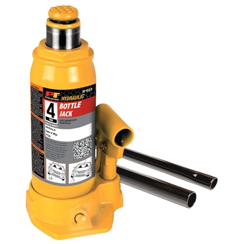 Image of Performance Tool W1623 4-Ton (8,000 lbs.) Heavy Duty Hydraulic Bottle Jack