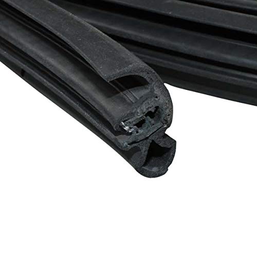Steele Rubber Products - 70-4089-272 - RV - Push-On Side Bulb w/Lip Front Door Seal
