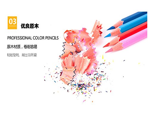 Amazon | MUHUI 72-color forアート色鉛筆アーティストスケッチと秘密