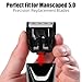 2 Pack Replacement Blade for Manscaped The Lawn Mower 5.0 Ultra Trimmer Blades, Groin Hair Trimmer Ceramic Blade Head Refill with Cartridge,Fit for Manscaped Lawn Mower 5.0 Ultra Replacement Blades