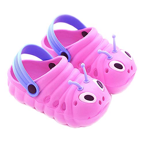 Juxi Toddler Sandals Baby Boys Girls Cute Cartoon Sandals (Pink, Numeric_6)
