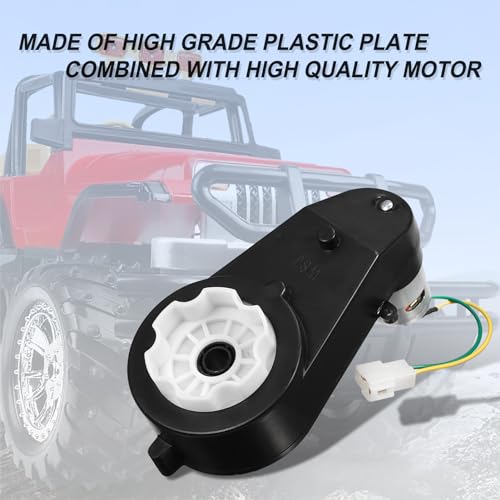 2Pcs 24V 30000RPM Kids Ride On Car Gearbox Motor Power Wheels Motor Gearbox Upgrade Motorcycles Jeep High Speed RS555 Drive Engine Match Kids Ride On Toys Car Motors - Thumbnail 6