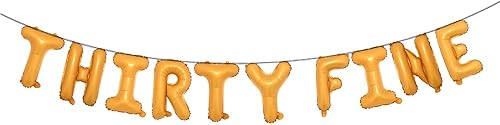 Miniatura 8 de Treinta globos finos, globos de fiesta de 30 cumpleaños para hombres y mujeres, decoración de fiesta de 30 cumpleaños, alegría a 30 años, decoración