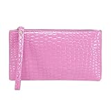 Bolsa feminina simples – Bolsa feminina elegante e versátil para uso diário, Roxa, Small